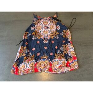 colorful RENEE C tank top shirt size small